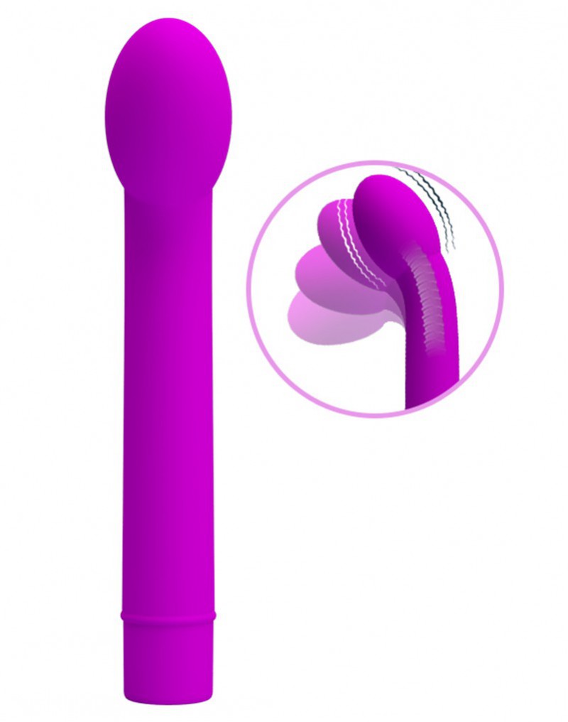 Pretty Love Logan G-Spot Hồng Uốn Rung Mạnh Mẽ