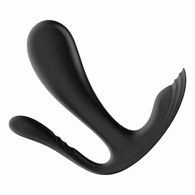 Satisfyer Top Secret+ Vibrator Đeo Dual Black App Điều Khiển