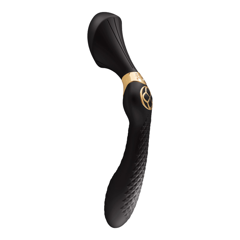 Shunga Zoa Massage Đũa Đen 26.5cm Siêu Mạnh Thỏa Mãn