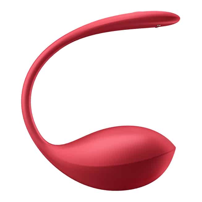 Trứng Rung Satisfyer Shiny Petal Đỏ App Xa Kích Thích Mãnh Liệt
