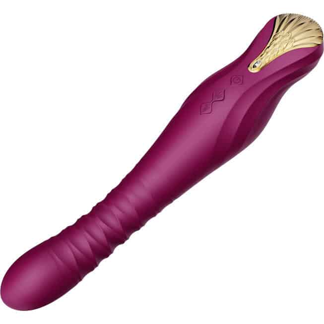 Zalo King Friction Tím 30cm App Rung Đỉnh