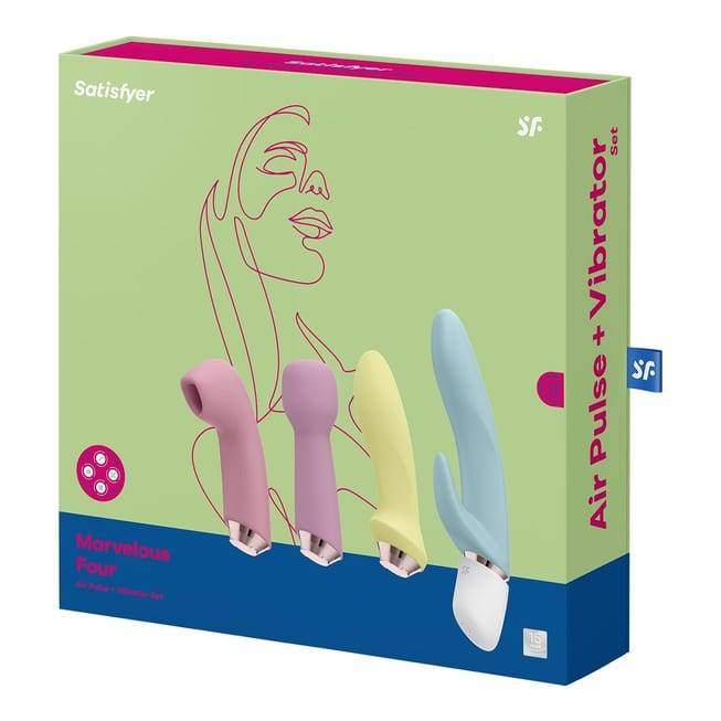Satisfyer Marvelous Four Set Đa Năng Sướng Rơn