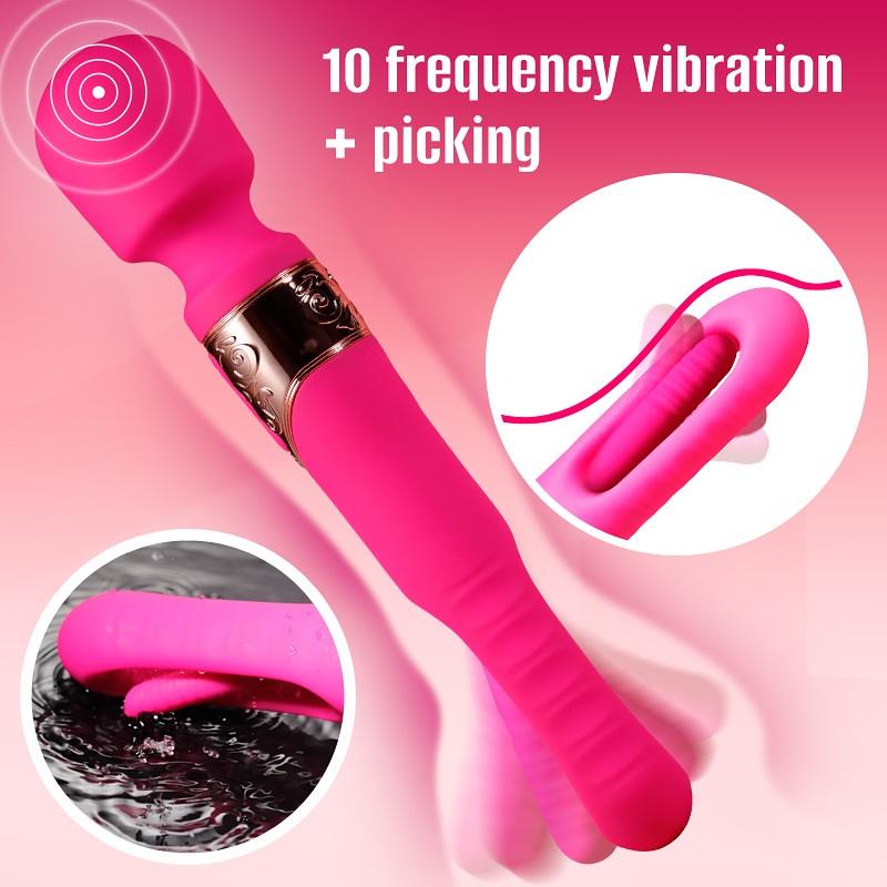 Secwell Elle Double Nảy Rung Hồng 4.8cm