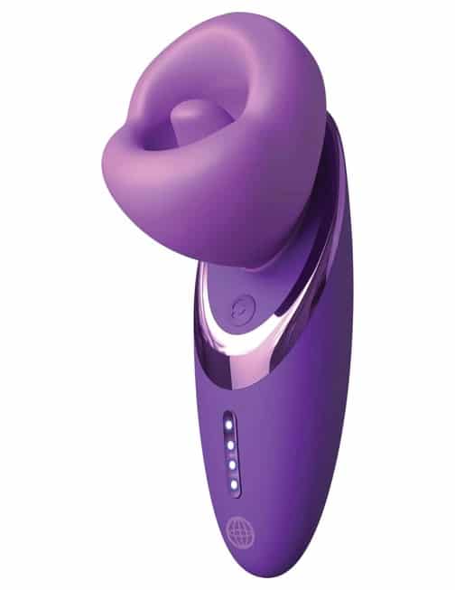PipeDream Fantasy Sucker Pump Tongue Rung Tím Her