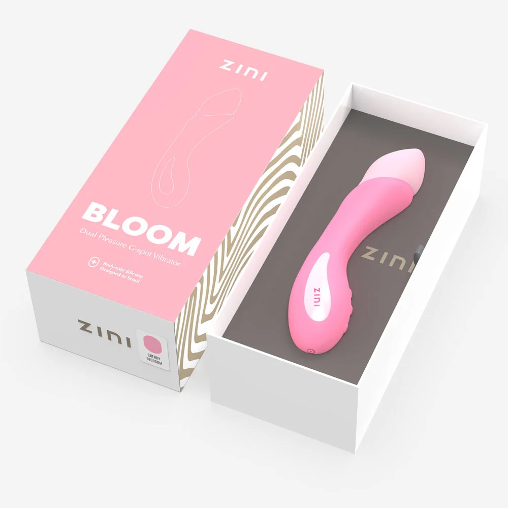 Zini Bloom Sakura G-Spot Đôi Mềm Mịn Nữ Giới Đỉnh