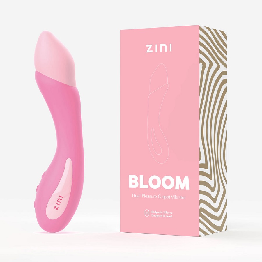 Zini Bloom Sakura G-Spot Đôi Mềm Mịn Nữ Giới Đỉnh