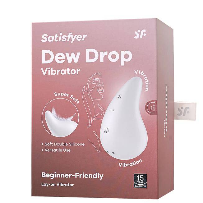 Satisfyer Dew Drop Mini Rung Trắng Nhỏ Xinh Mạnh Mẽ