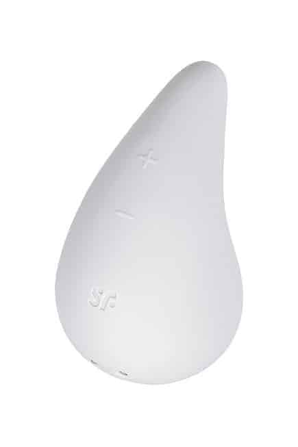 Satisfyer Dew Drop Mini Rung Trắng Nhỏ Xinh Mạnh Mẽ
