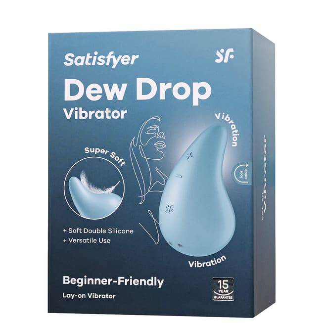 Satisfyer Dew Drop Mini Xanh Rung Nhỏ Mạnh Mãnh Liệt