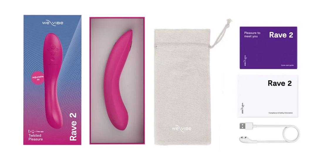 We-Vibe Rave 2 Gậy Rung G-Spot Xanh Nhạt