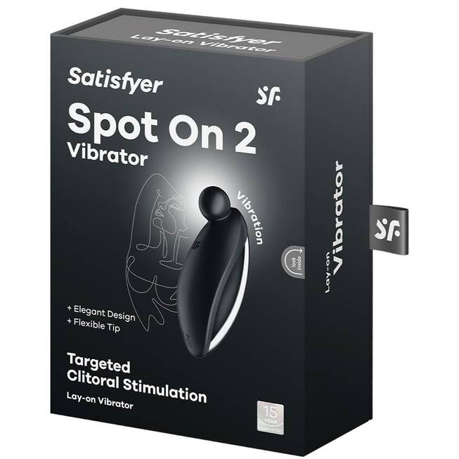 Satisfyer Spot On 2 Rung Âm Tinh Đen 9cm Siêu Nhạy
