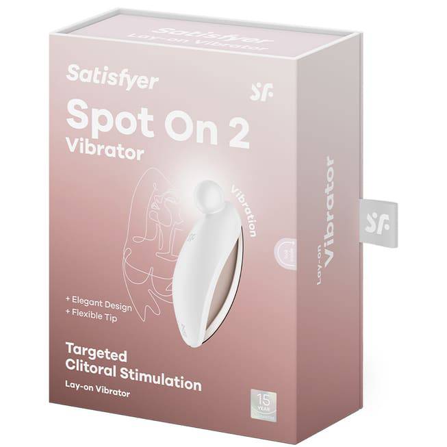 Satisfyer Spot On 2 Trắng Rung Cực Khoái Đỉnh Cao Phụ Nữ