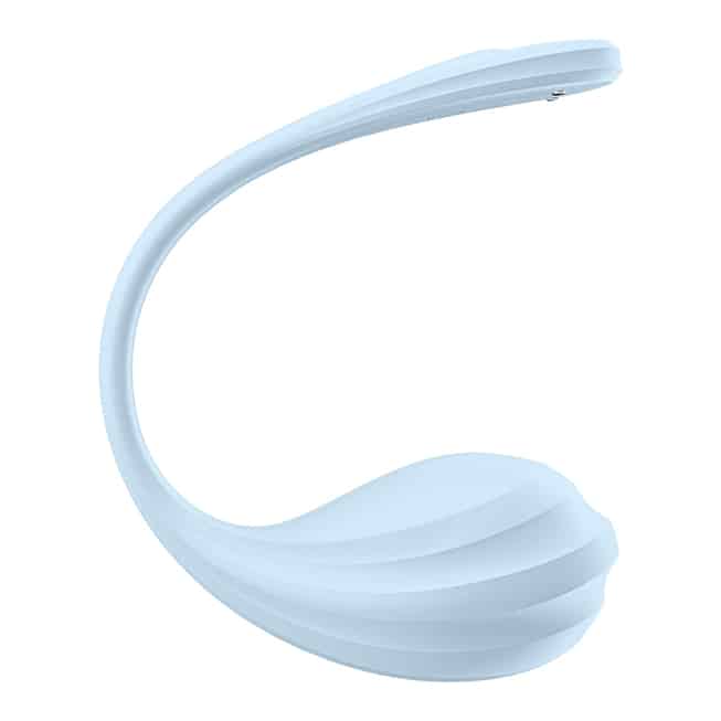 Vibroyại Satisfyer Smooth Petal Xanh Lát App