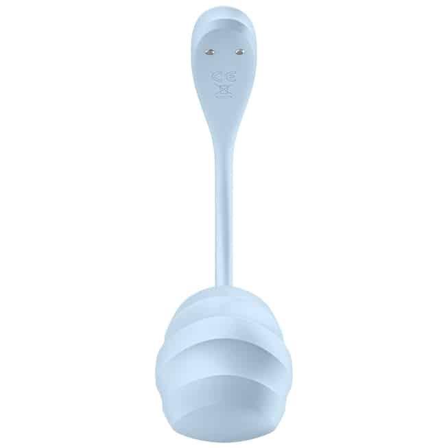 Vibroyại Satisfyer Smooth Petal Xanh Lát App