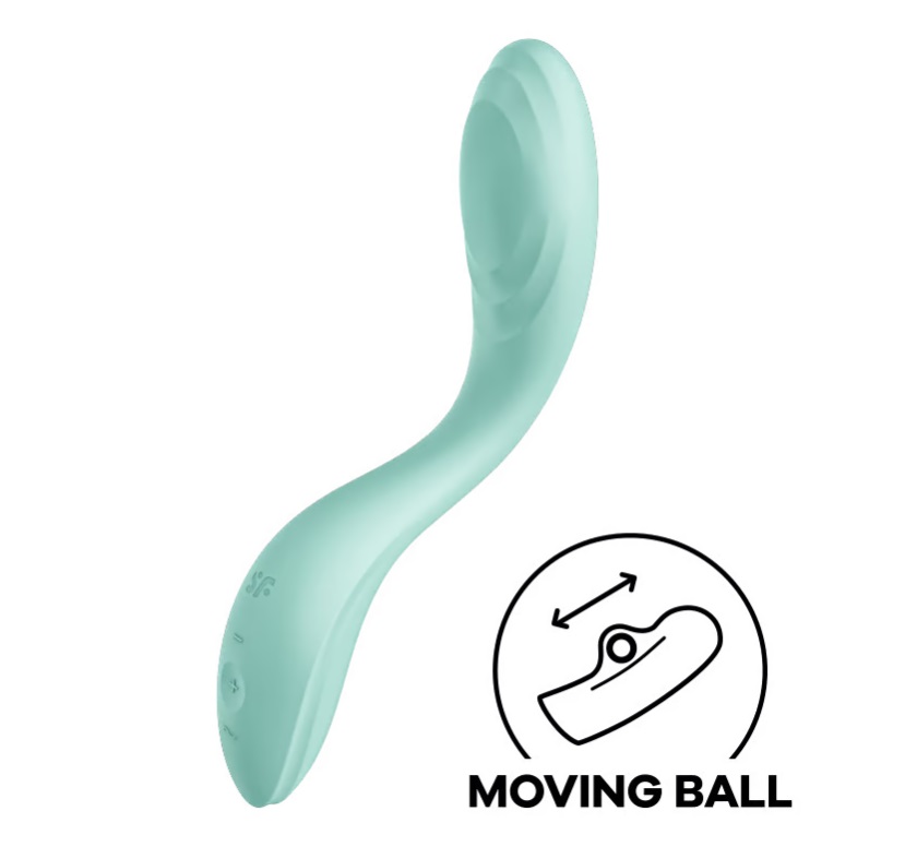 Satisfyer Rolling G-Spot Bi Lăn Đen 22cm Mạnh