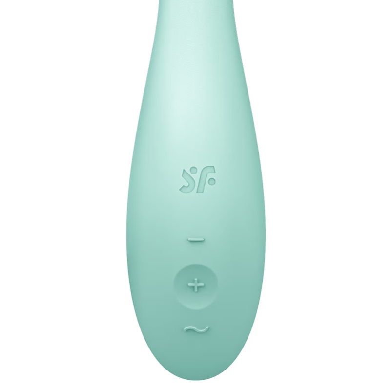 Satisfyer Rolling Pleasure G-spot Bi Lăn Đen Silicone 22cm Mạnh