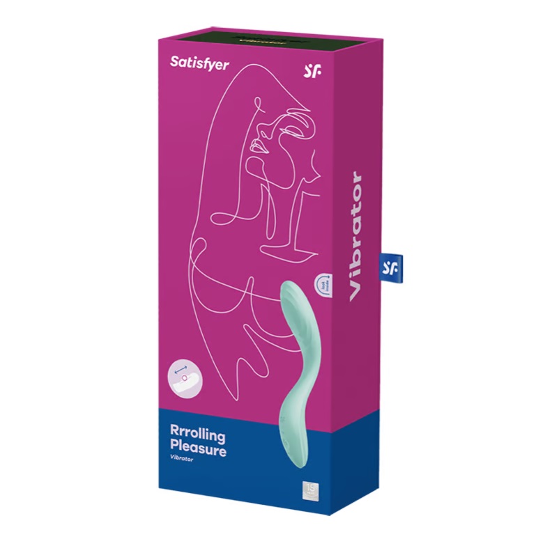 Satisfyer Rolling G-Spot Bi Lăn Đen 22cm Mạnh