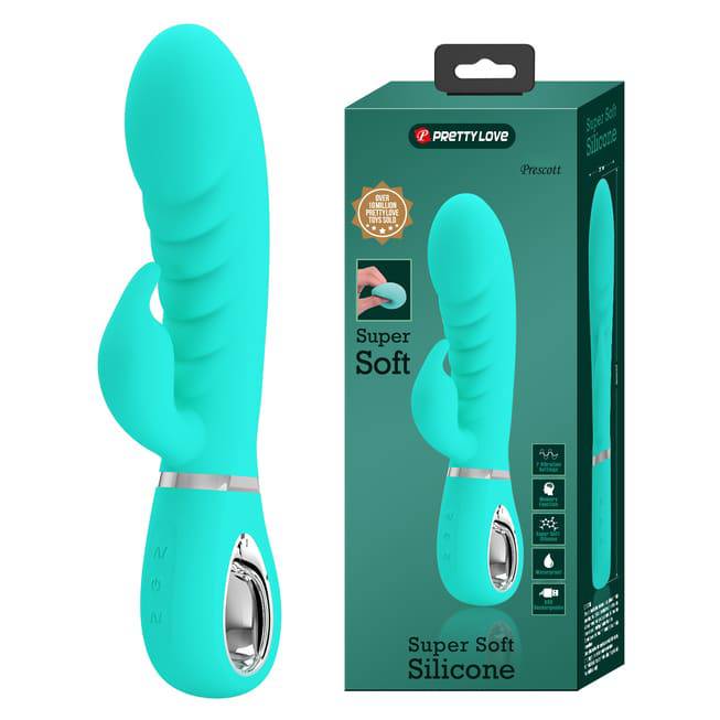 Vibro Thỏ Ngọc Lam Pretty Love Sóng Điên Cuồng