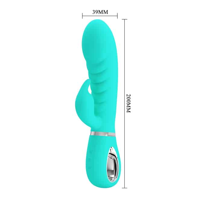 Vibro Thỏ Ngọc Lam Pretty Love Sóng Điên Cuồng