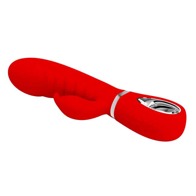 Thỏ Máy Rung Pretty Love Prescott Đỏ Siêu Mềm 20cm