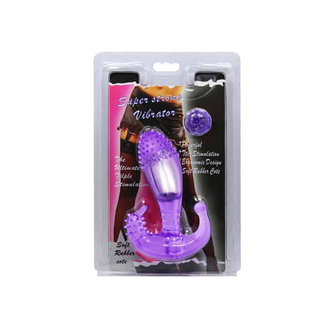 Baile Viбro Tím Rung Điều Khiển 14cm Đa Năng