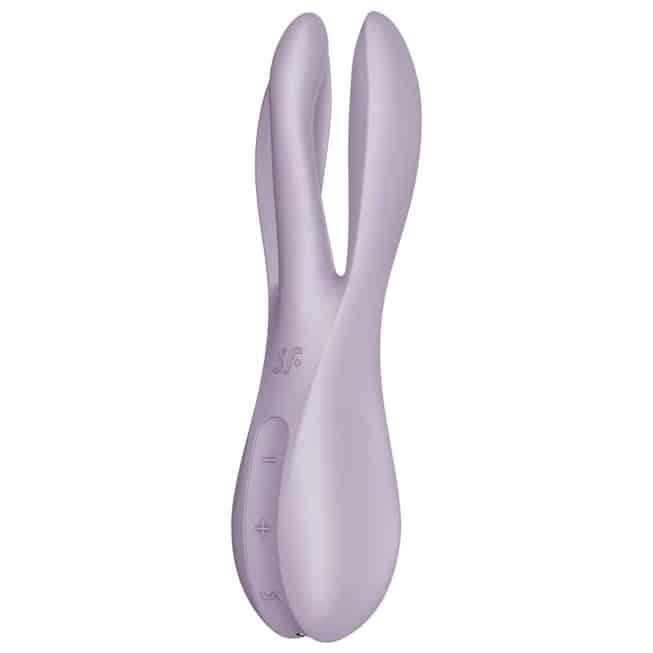 Satisfyer Threesome 2 Tím Rung Clit Vú Đa Công