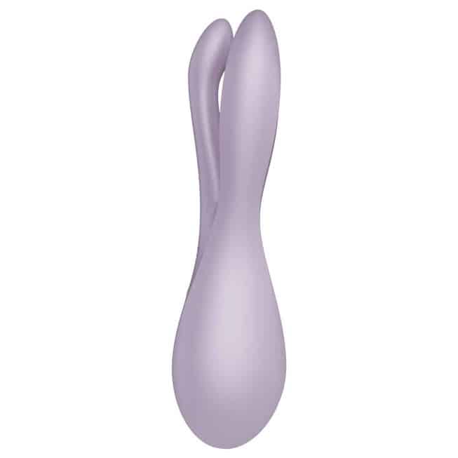 Satisfyer Threesome 2 Tím Rung Clit Vú Đa Công