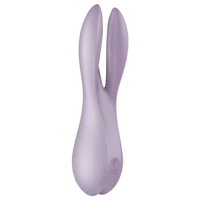 Satisfyer Threesome 2 Tím Rung Clit Vú Đa Công