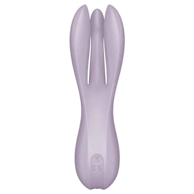 Satisfyer Threesome 2 Tím Rung Clit Vú Đa Công