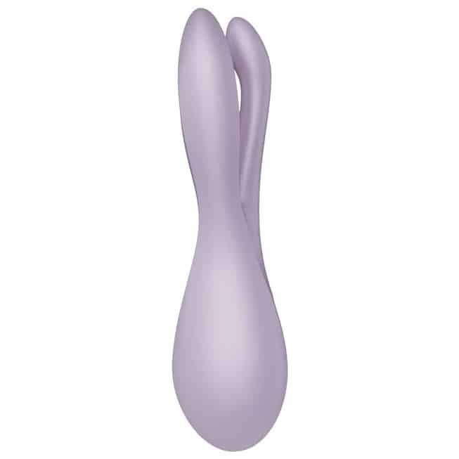 Satisfyer Threesome 2 Tím Rung Clit Vú Đa Công
