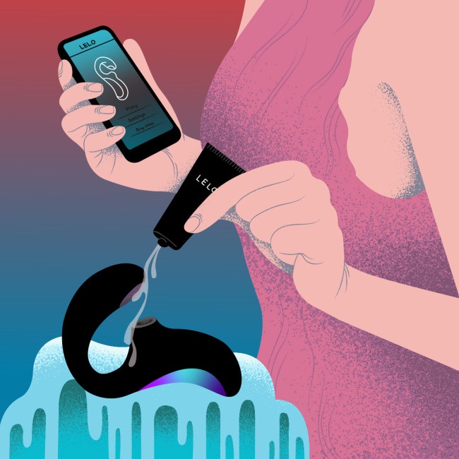 Lelo Enigma Wave Tím Sonic G&amp;A Clit Đa Năng
