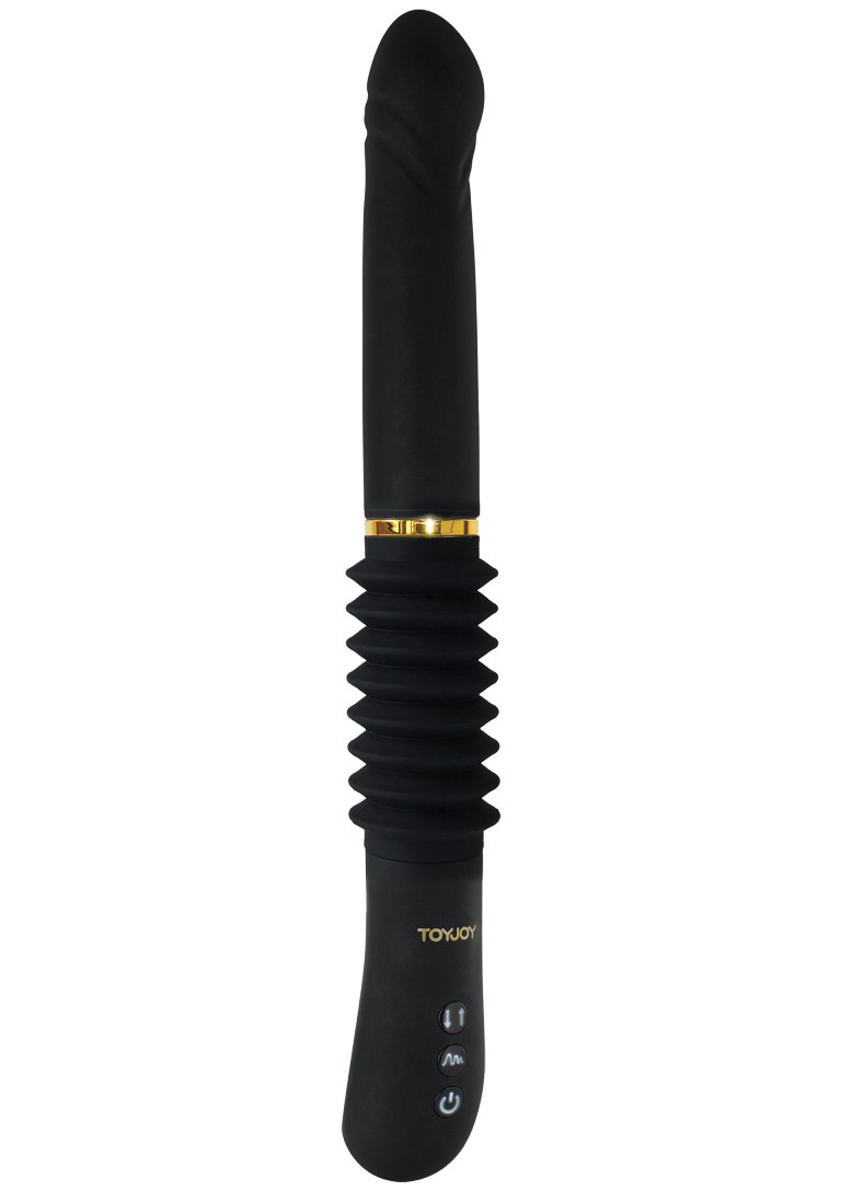 ToyJoy Magnum Opus Thrust Vibe 31cm Đen Tột Độ Khoái Lạc