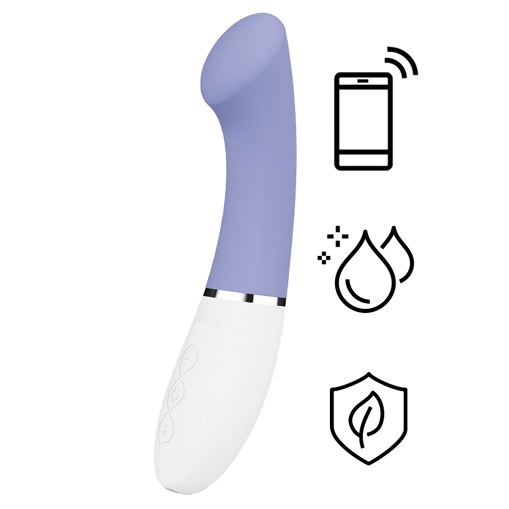 Lelo Gigi 3 G-spot Vibrator Xanh Lam App Điều Khiển