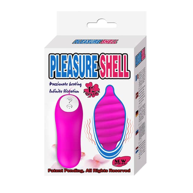 Baile Pleasure Shell Mini Rung Remote Hồng Nhỏ Xinh