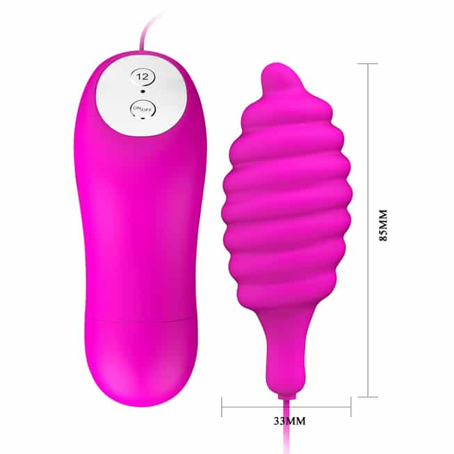 Baile Pleasure Shell Mini Rung Remote Hồng Nhỏ Xinh
