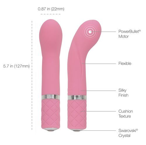 Rung G-Spot Hồng Pillow Talk 12.7cm Đỉnh Cao Khoái Lạc Bí Mật