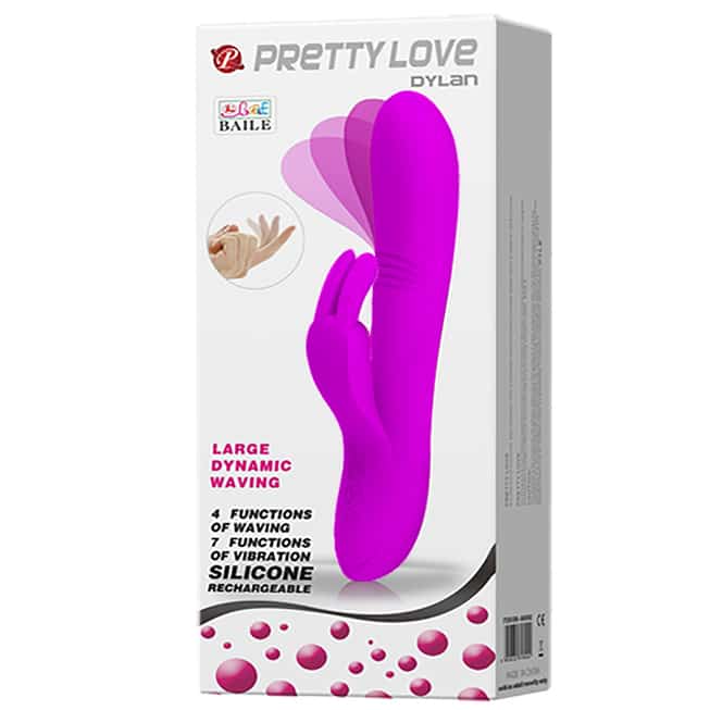 Dylan Rabbit Fuksia Pretty Love Rung G-Spot Điên Cuồng