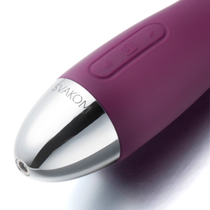 SVAKOM Amy G-Spot Tím Siêu Mượt 17cm 6 Chế Độ