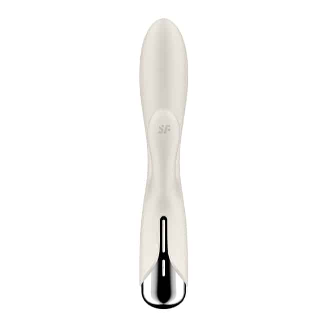Rabbit Satisfyer Spinning 1 trắng xoay rung 3.7cm