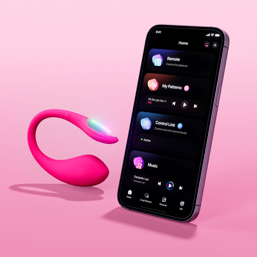 Lovense Lush Mini G-spot remote app rung mạnh