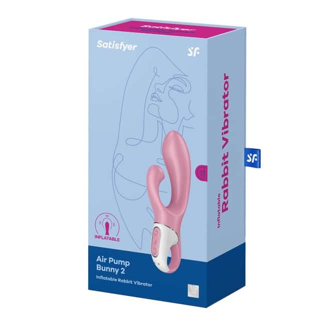Satisfyer Bunny 2 rabbit rung phồng kép G-spot âm vật siêu đỉnh