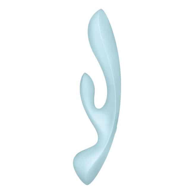 Satisfyer Triple Oh Máy Rung 2in1 Xanh Dương Siêu Đa Năng