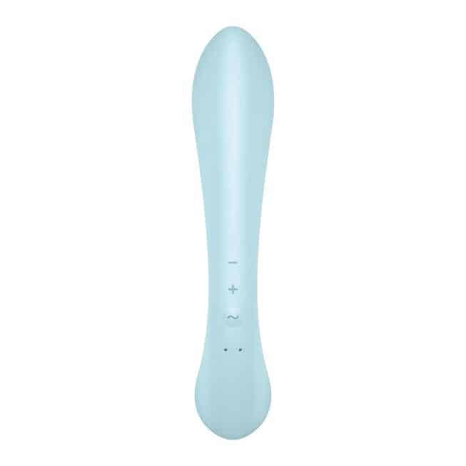 Satisfyer Triple Oh 2in1 Xanh Dương Đa Năng Rung Đỉnh