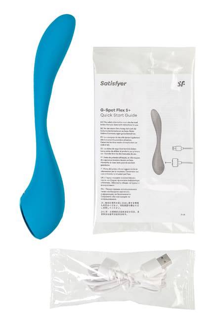 Satisfyer Flex 5+ Xanh Uốn G-Spot App Kích Thích