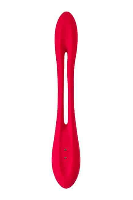 Satisfyer Elastic Joy Flexible Vibrator Đỏ Uốn 20cm