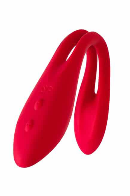Satisfyer Elastic Joy Flexible Vibrator Đỏ Uốn 20cm