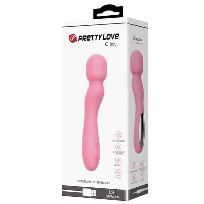 Vibromassage Pretty Love Gladys Hồng Siêu Mịn Màng