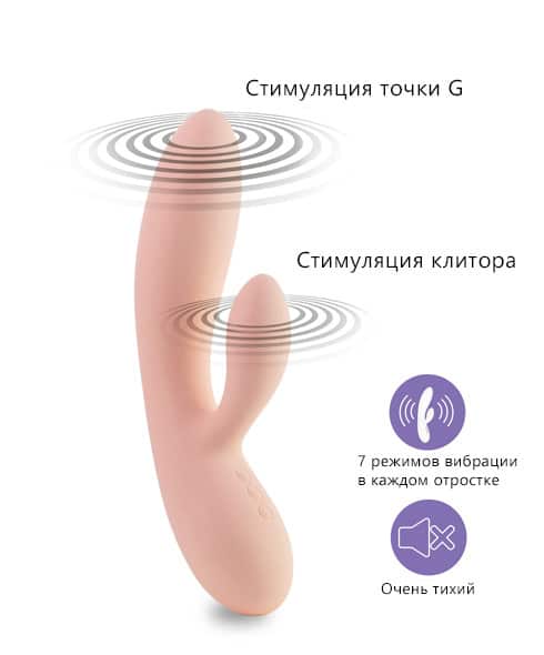 Vibrơ Thỏ Lea Nhung Mịn 10 Rung Sướng Điên Đảo