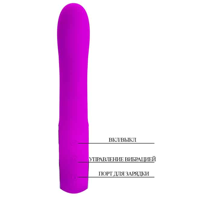 Pretty Love Alston G Spot Rung Đỏ Tím Mạnh Mẽ