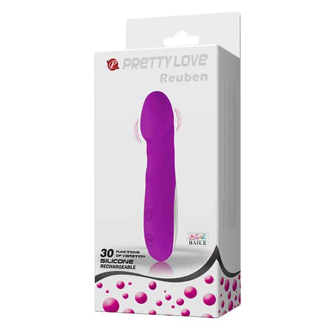 Mini Vibro Pretty Love Reuben Hồng Phục 14cm